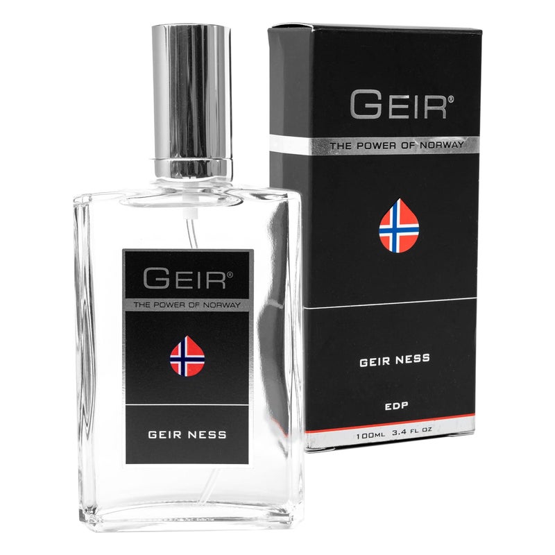Geir Ness Eau de Parfum Spray For Men - Long Lasting Fresh, Cool Scent - Mix of Refreshing Norwegian Mountain Fragrance - 3.4 ozâ€¦ - Image 1